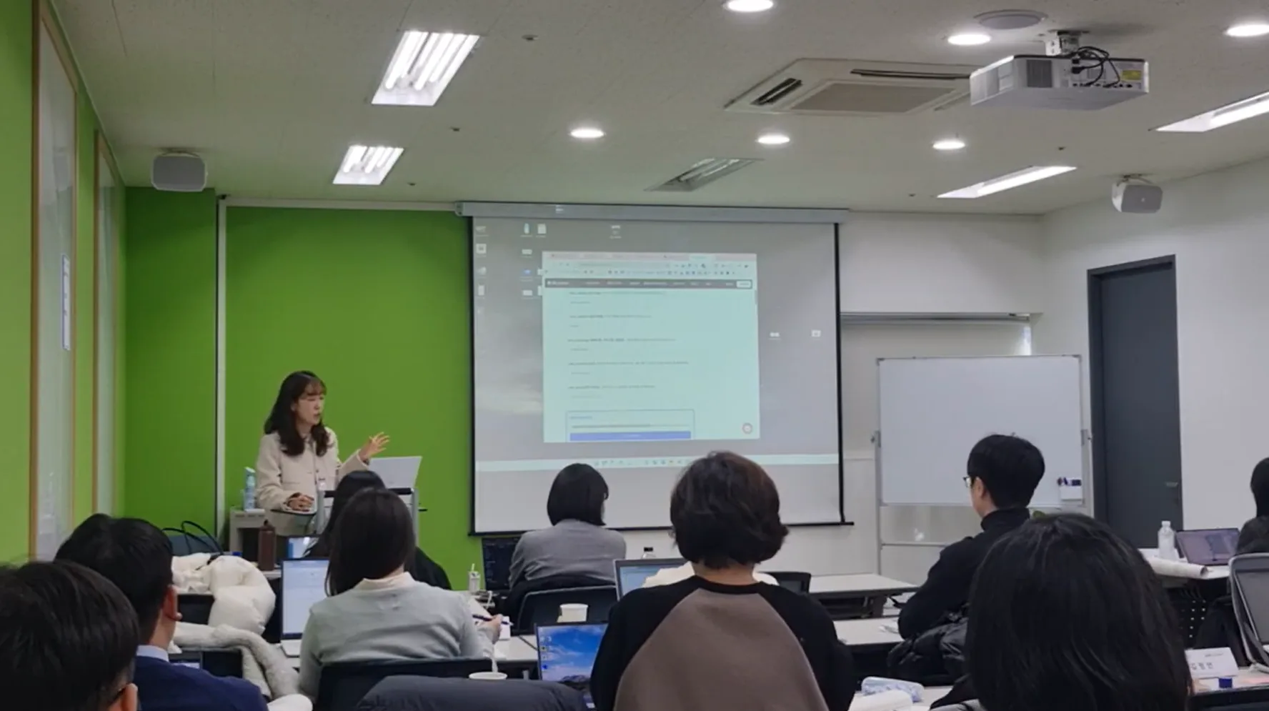 이로렌기획 전시마케팅 강의 현장